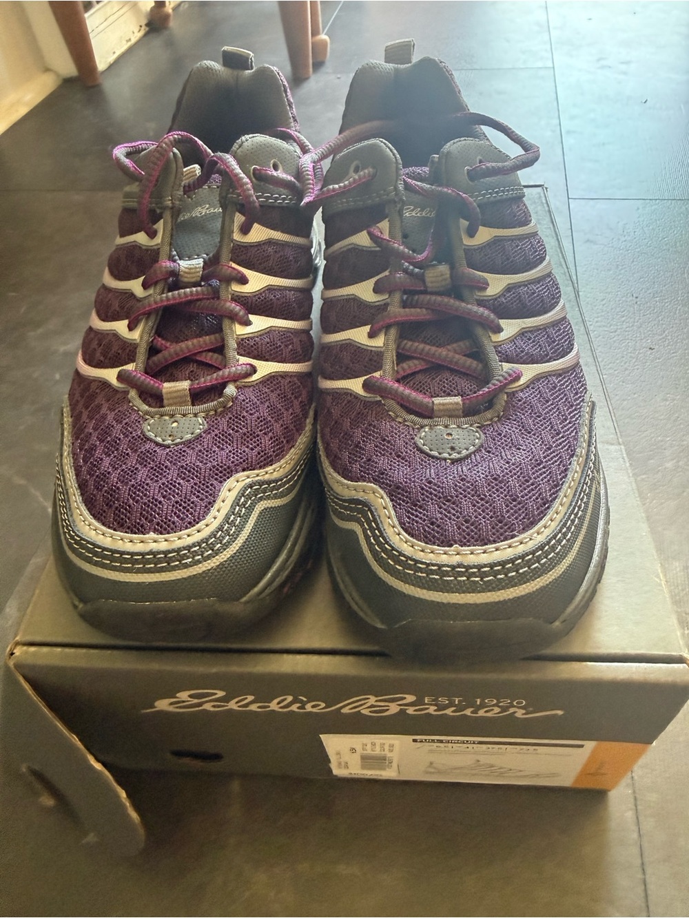 Eddie Bauer Women's Purple Hiking Shoes